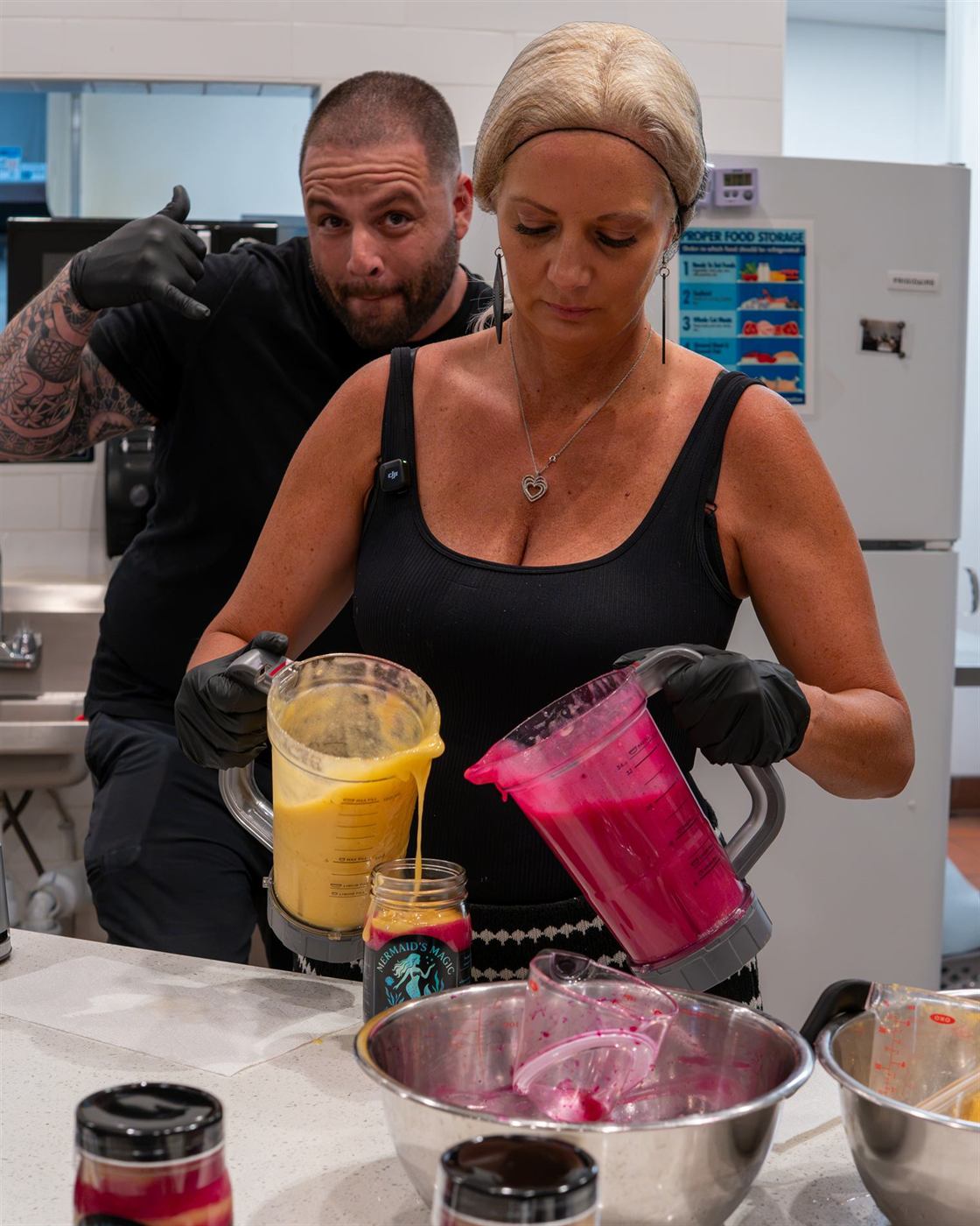Amy and Alan, owners of Mermaids Magic Sea Moss